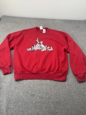 1996 VTG Disney 101 Dalmatians Filly Embroidered Crewneck Sweatshirt Size XL - Image 1 of 4