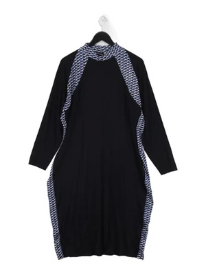 Karen Millen T-Shirt Midi Dress UK22 in Black - Image 1 of 4