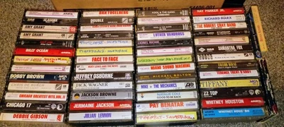80s Pop Soft Rock R&B Cassette Lot of 52 - Image 1 of 4