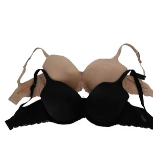 Lot of 2 NEW Montelle Sz 38F Intimates Full Coverage T Shirt Bra Underwire - Picture 1 of 6