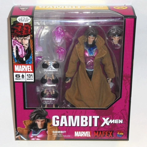 Medicom Toy Mafex No. 131 Marvel X-Men Gambit Comic Action Figure From JAPAN Cover