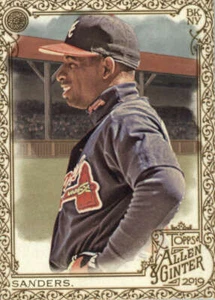 2019 Allen and Ginter Gold #275 Deion Sanders Atlanta Braves BX 50A - Foto 1 di 2