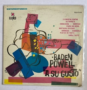 BADEN POWELL - ASU GUSTO - 1969 VERY RARE MEXICAN LP, BOSSA NOVA - Picture 1 of 4