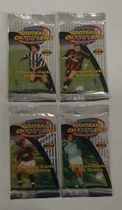 FOOTBALL CHAMPIONS Booster Packs 2001-02 Art Set SEALED ITA - Imagen 1 de 1