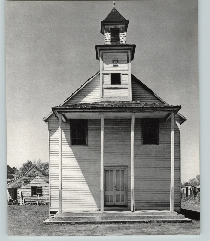 Walker Evans 1938 iglesia de madera negra americana de Carolina del Sur foto grabado Foto 1 de 1