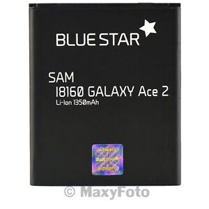 BATTERIA ORIGINALE BLUE STAR 1350mAh LITIO PER SAMSUNG GALAXY ACE 2 I8160