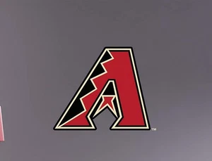Arizona Diamondbacks 9" x 11" FATHEAD Official MLB Team Logo Wall Graphics Vinyl - Bild 1 von 1