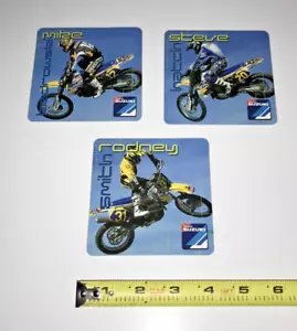 Team Suzuki Off Road Racing Stickers Steve Hatch Mike Kiedrowski & Rodney Smith - Picture 1 of 1