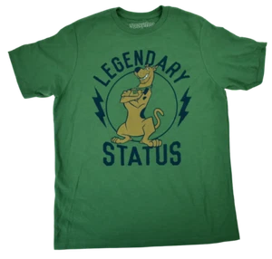 Scooby Doo Youth Boys Legendary Status Green Tee Shirt New M, XL - Picture 1 of 1