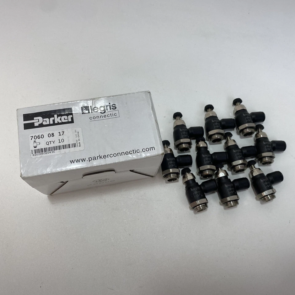 Pack de 10 - LEGRIS 7060-08-17, REGULADOR CONTROL CAUDAL, TAMAÑO ROSCA: 3/8" BSPP Foto 1 de 4