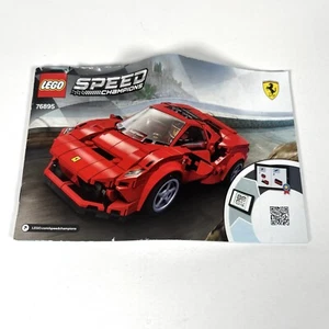 LEGO 76895 solo istruzioni! Speed Champions Ferrari F8 Tributo - Foto 1 di 4