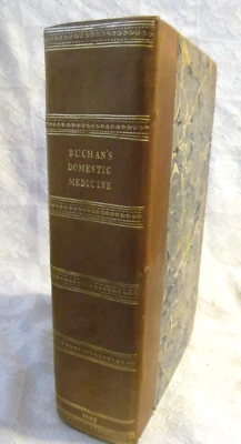 1802 BUCHAN'S DOMESTIC MEDICINE or Family Physician HB Antique Medical Book - Image 1 of 4