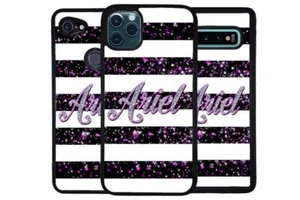 Silver Sparkly Bars Glamor Personalized Phone Case for Apple Samsung LG Google - Picture 1 of 7