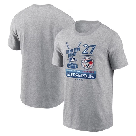 HOT SALE!! Vladimir Guerrero Jr. Toronto Blue Jays Home Run Derby Champs T-Shirt Cover