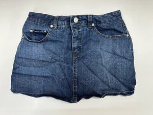 Limited Too Childrens Girls Skort Size Unknown Blue Denim Y2K - Picture 1 of 11