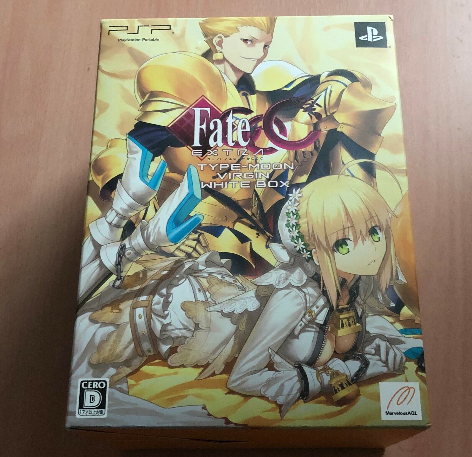 SONY PSP Fate / Extra CCC Type Moon Virgin White Limited Box