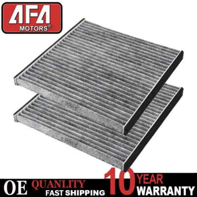 Set Cabin Air Filter For 2003-2009 Toyota 4Runner 2004-2011 Mitsubishi Endeavor - Image 1 of 4