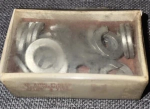 Antique Sears Zinc Plates Lockwashers 5/16 inch Made in the USA - Picture 1 of 6
