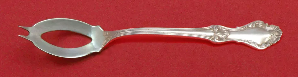 Cuchara Oliva Georgian Shell de Frank Whiting Plata Esterlina Ideal 5 3/4" Personalizada Foto 1 de 1