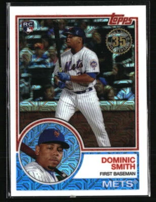 Dominic Smith 2018 Topps Silver Pack Mojo Refractor #36 RC Baseball Card - Image 1 of 2
