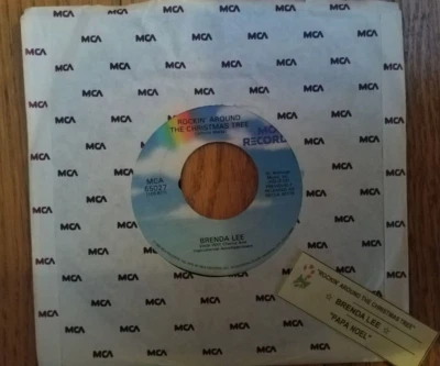 Brenda Lee (e) Rockin' Around The Christmas Tree - 1961 US Import 7" - Image 1 of 3
