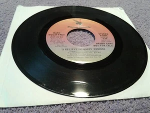 MARY MCCAFFREY ~ (I BELIEVE IN) HAPPY ENDINGS (MONO/STEREO) ~ PROMO 7" 1974 VG - Picture 1 of 2