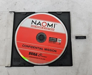 Sega CONFIDENTIAL MISSION Arcade Naomi GD-ROM Game Disc & Security Chip WORKING - Picture 1 of 6