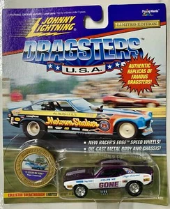 ROGER LINDAMOOD 1972 COLOR ME GONE 1/64 JOHNNY LIGHTNING PURPLE FUNNY CAR - Picture 1 of 1