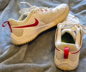Nike - Hyperace 2 - Volleyball Shoes - Crimson/ White - Womens Size 11 - Shoes - Picture 1 of 5