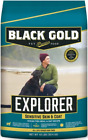 Or noir explorateur peau et manteau sensibles océan poisson recette repas et avoine nourriture canine