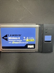 LINKSYS WPC54GS Card Laptop Adapter Notebook Wireless-G Wi-Fi - Bild 1 von 8