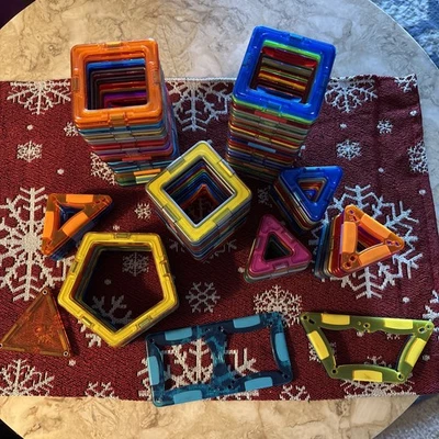 121 Magformers Magnetic Tiles Set for Kids - Image 1 of 4