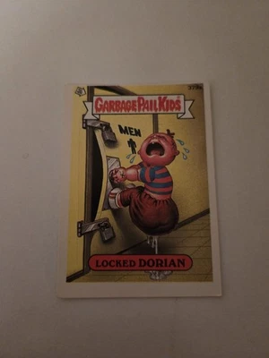 1987 TOPPS GARBAGE PAIL KIDS LOCKED DORIAN #379a CARD - Image 1 of 2