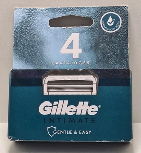 Gillette Intimate Blades 4 Replacement Pack Germany RRP $45 Sealed - Picture 1 of 6