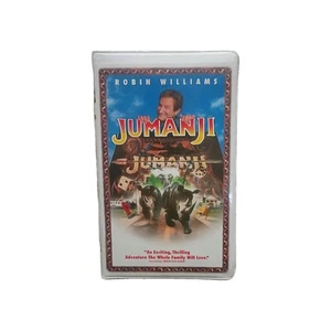 Jumanji (VHS, 1996, Closed Captioned Clam Shell Case) - Picture 1 of 2