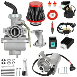 PZ20 Vergaser & Anlasser Motor Kit kompatibel mit 125cc 110cc Tao Tao Kühlt... - Bild 1 von 9