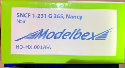 231 G pacific MODELBEX ref HO-MX.001/6A Caisse noire « nancy » EST N°1-231 G 265 - Photo 1/4