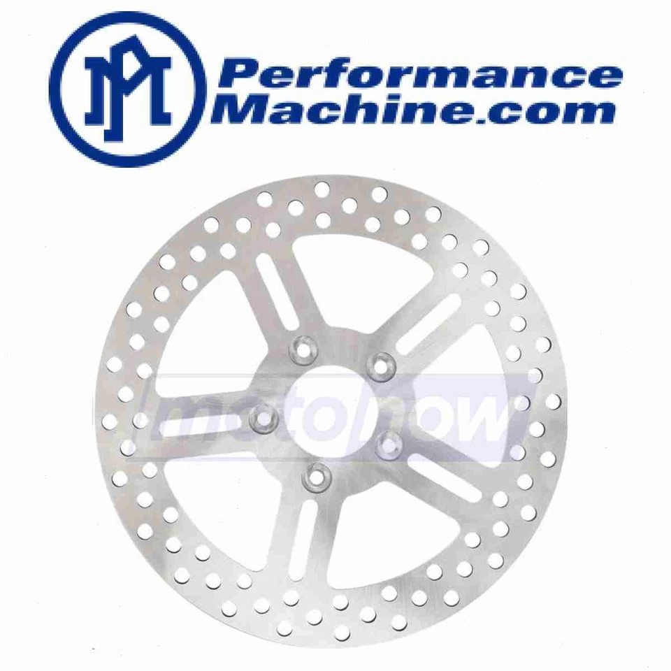 Performance Machine Rear 11.5in. One Piece Brake Rotor for 2001-2006 Harley dr - Imagem 1 de 4