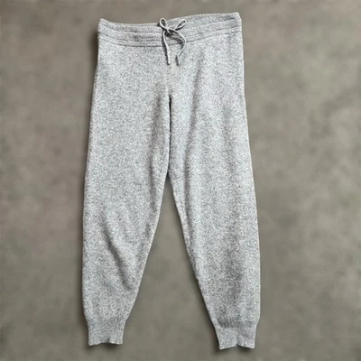 Pantalones de chándal de cachemir Saks Fifth Avenue medianos para mujer gris tejido ocio Foto 1 de 4