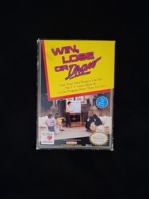 Win, Lose or Draw Nintendo Nes Complete CIB Good Condition Authentic