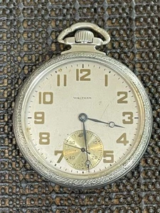 1928 Waltham Star Case By Stellar Grade 620 Model 1908 16s 15j Pocket Watch - Picture 1 of 11