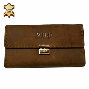 Vero Borsa Portafoglio IN Pelle Borsa Portmonnaie Portamonete Borsellino-Taxi - Picture 1 of 3