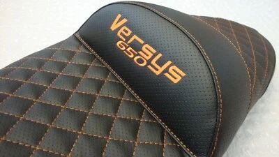 Asiento KAWASAKI VERSYS 650 PERSONALIZADO Se adapta a todos los modelos Venta directa no se necesita px # 391 Foto 1 de 4