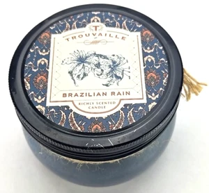 BATH AND BODY WORKS Trouvaillle Brazilian Rain 2 Wick Richly Scented Candle - Picture 1 of 5