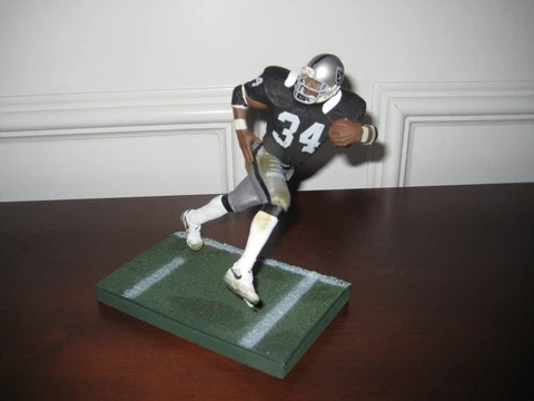 MCFARLANE NFL LEGENDS 3 BO JACKSON BLACK JERSEY OAKLAND RAIDERS Cover