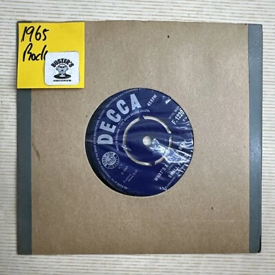 SMALL FACES - WHATCHA GONNA DO ABOUT IT 7” Vinyl Record Single VG - Image 1 of 4