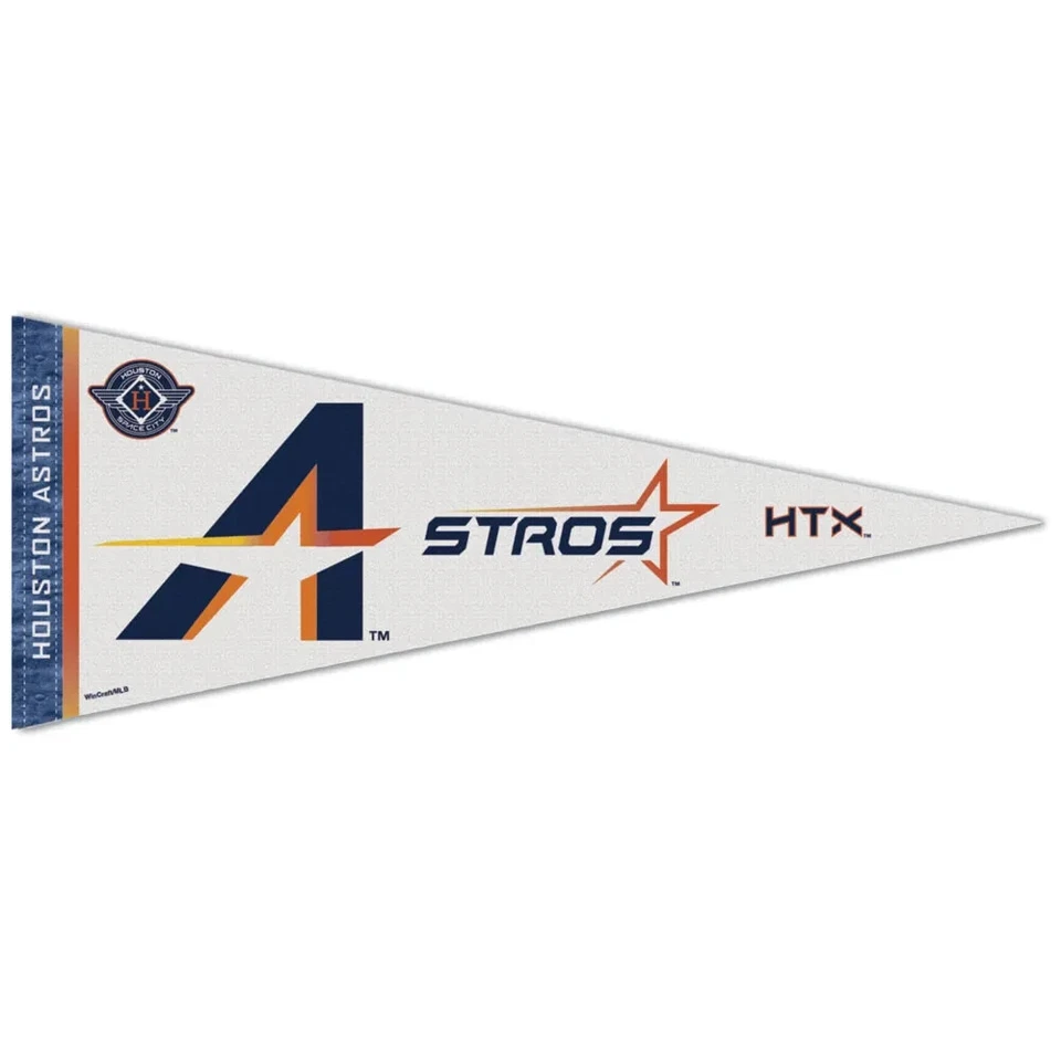 HOUSTON ASTROS CITY CONNECT ROLL UP PREMIUM PENNANT 12"x30" NEW WINCRAFT 👀 - Image 1 of 1