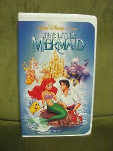 The Little Mermaid - Disney Black Diamond Classic / Phallic Cover Art - VHS 1990