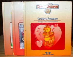 Lot of 3 TEDDY RUXPIN World of Wonder childrens books. from our grandchildren - Picture 1 of 3
