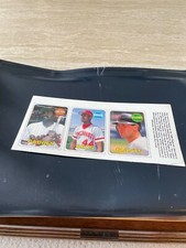 1990 BB Card Magazine 1969 Topps Repli-Cards  #s 4-6 Tony Gwynn + 2 NR-MT